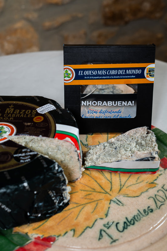 Cuña de Queso Cabrales más caro del mundo