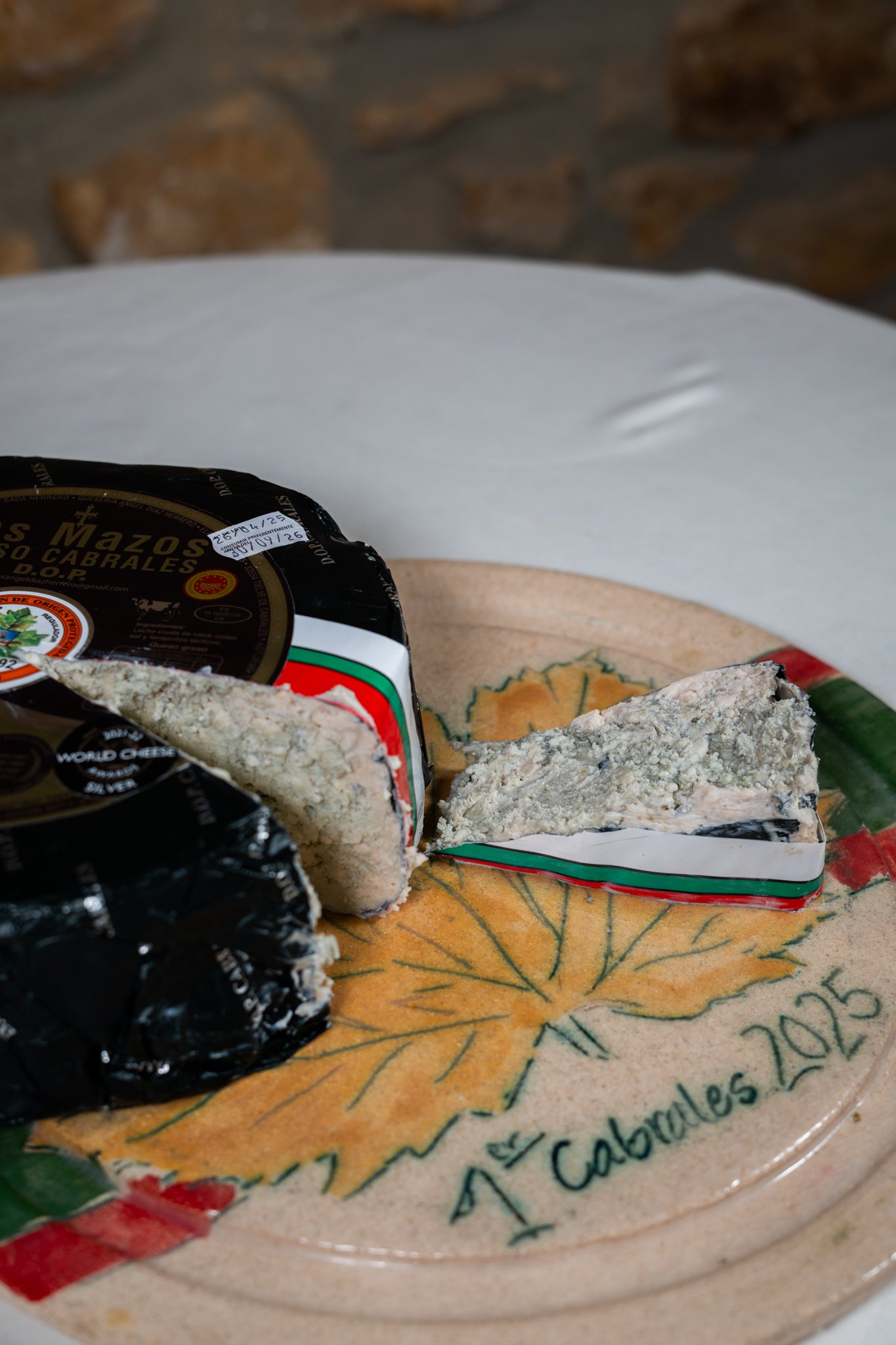 Cuña de Queso Cabrales más caro del mundo