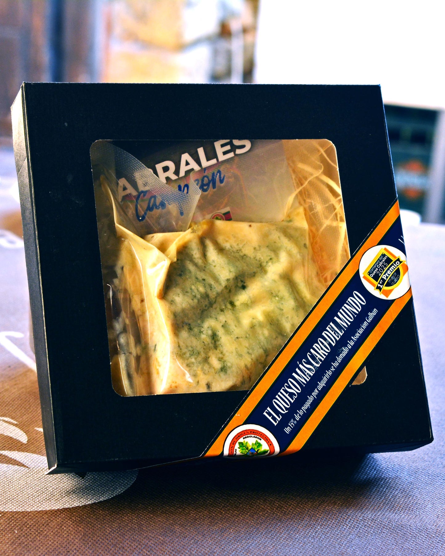 Cuña de Queso Cabrales más caro del mundo